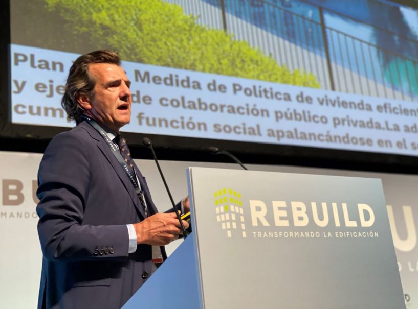 David Botín, Director General de Servicios Inmobiliarios de AEDAS Homes, en REBUILD 2022