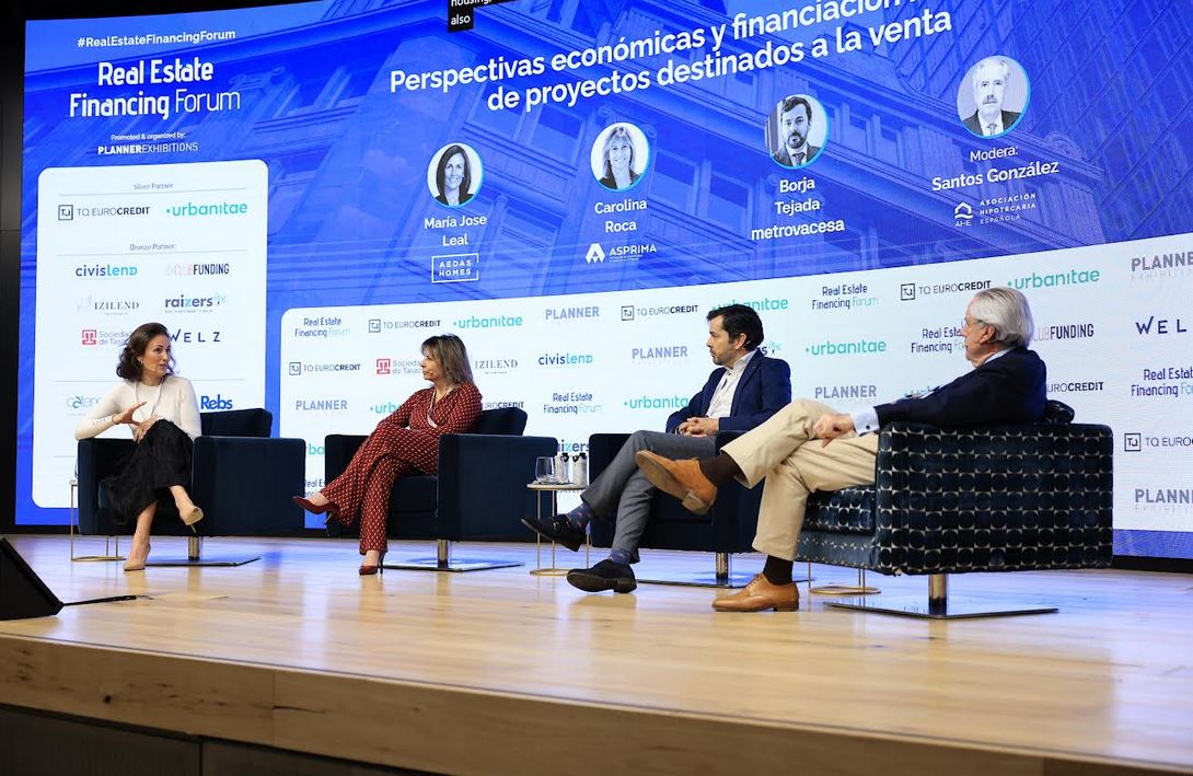 María José Leal, CFO de AEDAS Homes, ensalza el buen momento inmobiliario y financiero en el Real Estate Financing Forum 2025